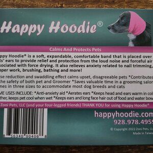 Happy Hoodie Expandable Comfort Headband for Dogs, 2-Pack (Small, Large)